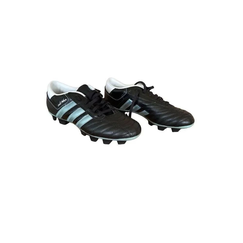 Adidas Mens Black Lace Up AdiNova III TRX FG W Soccer Cleats Size 5.5